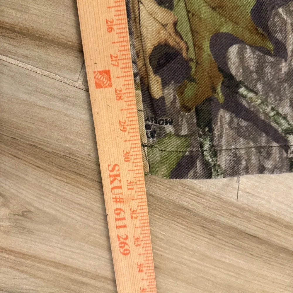Vintage Mossy Oak Camo Cargo Pants 34x34 - 100% Cotton Stealth Weave Pant